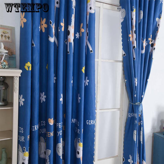 WTEMPO Modern Minimalist Short Curtain Curtain Half Curtain Window Living Room Finished Curtain