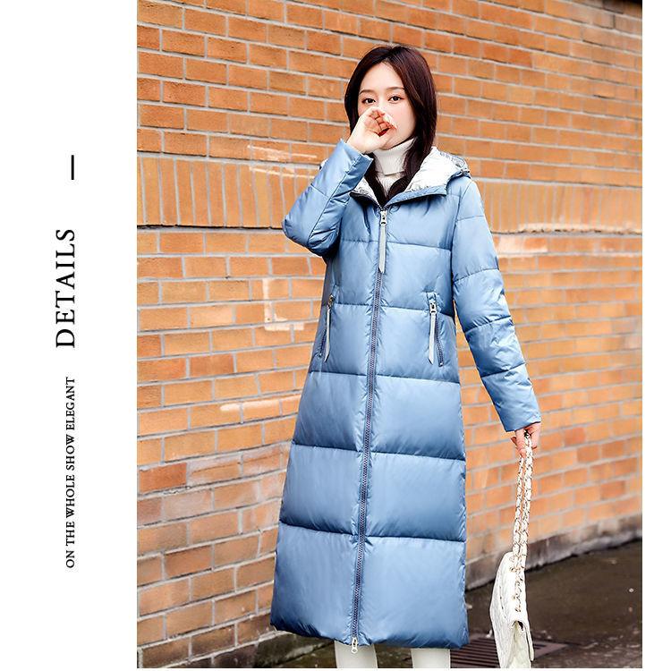 Women's Long Padded Coat Slim Slimming Thick Warm Winter Padded Jacket All-match Padded Jacket