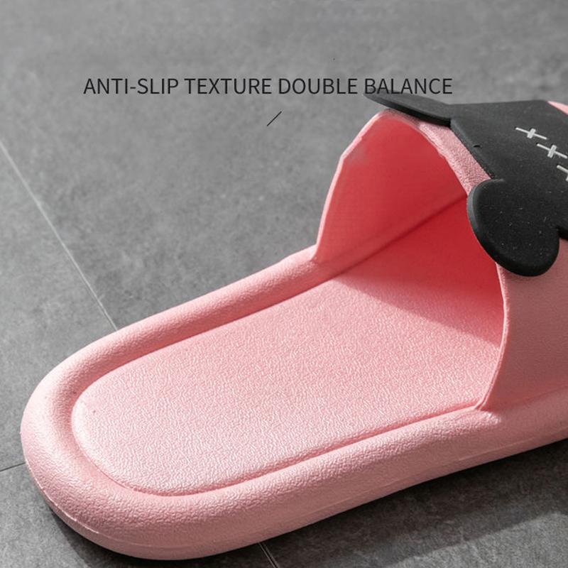 Slippers for Outer Wear Home Non-slip Bathroom Bath Sandals and Slippers Cute Light and Soft Slippers Beach Sandals