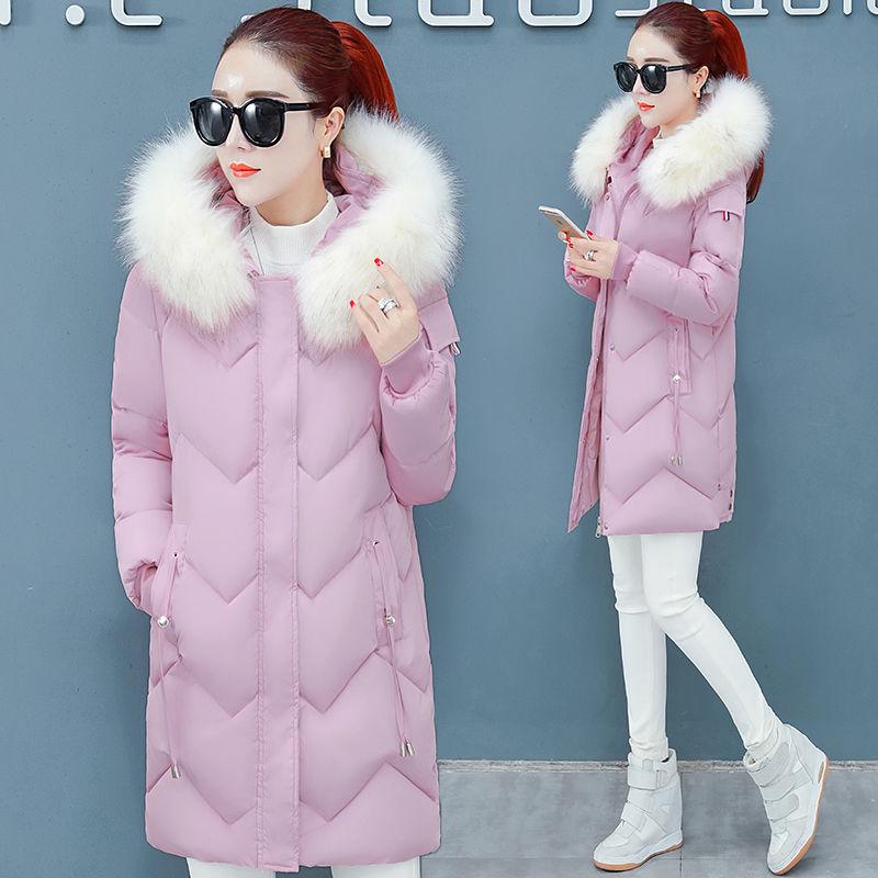 Winter Woman's Cotton clothing Woman's Winter Long Sleeve Warm Jacket Fashion Large size Down Jacket