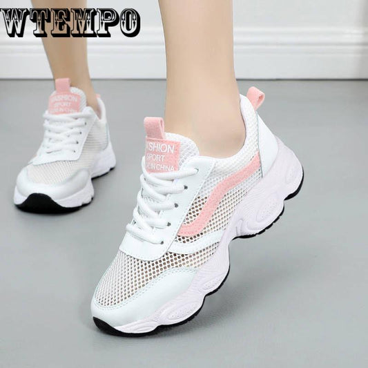 Women Sneakers Fashion Casual Shoes Woman Comfortable Breathable Flats Female Platform