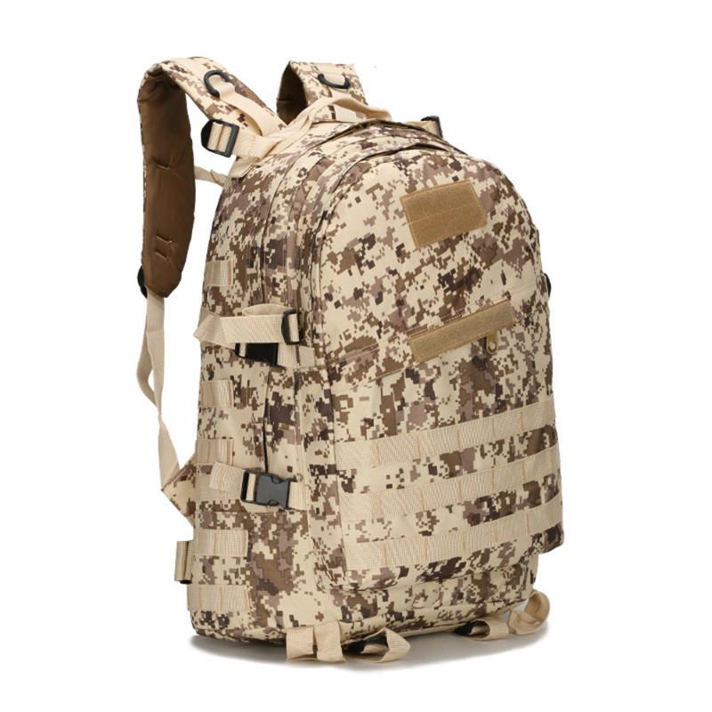 40 Liters Tactical Military Backpack Waterproof Outdoor Hiking Camouflage 3D Backpack