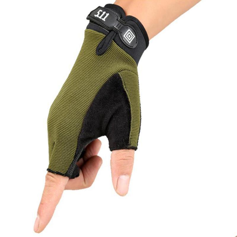 Sports Riding Gloves for Men and Women Fishing Non-slip Outdoor Tactical Military Fan Half-finger Full-finger Gloves