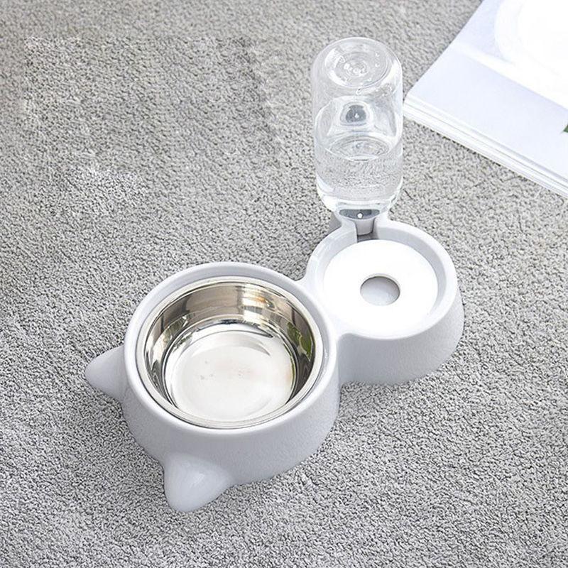 Cat Bowl Dog Bowl Automatic Drinking Bowl Anti-dumping Rice Bowl Pet Supplies