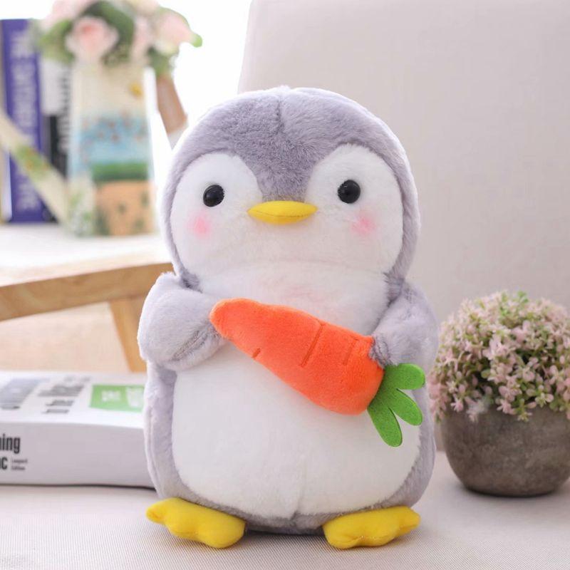 Lovely Little Penguin Doll Soft Plush Cute Toy Fruit Penguin Doll Kids Sleep Plush Doll Children's Birthday Gift