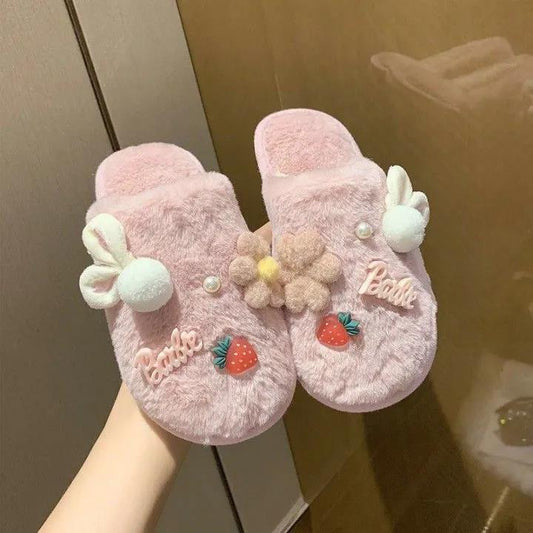 Cotton Slippers Spring and Autumn Winter Slippers Home Indoor Home Cotton Slippers Super Thick Slippers Home Indoor Winter