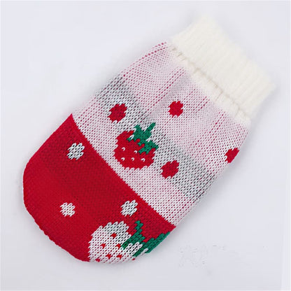 Dog Cat Clothes Pet Cat Sweater Spring Autumn Warm Pet Cat Clothes Small Dog Clothes