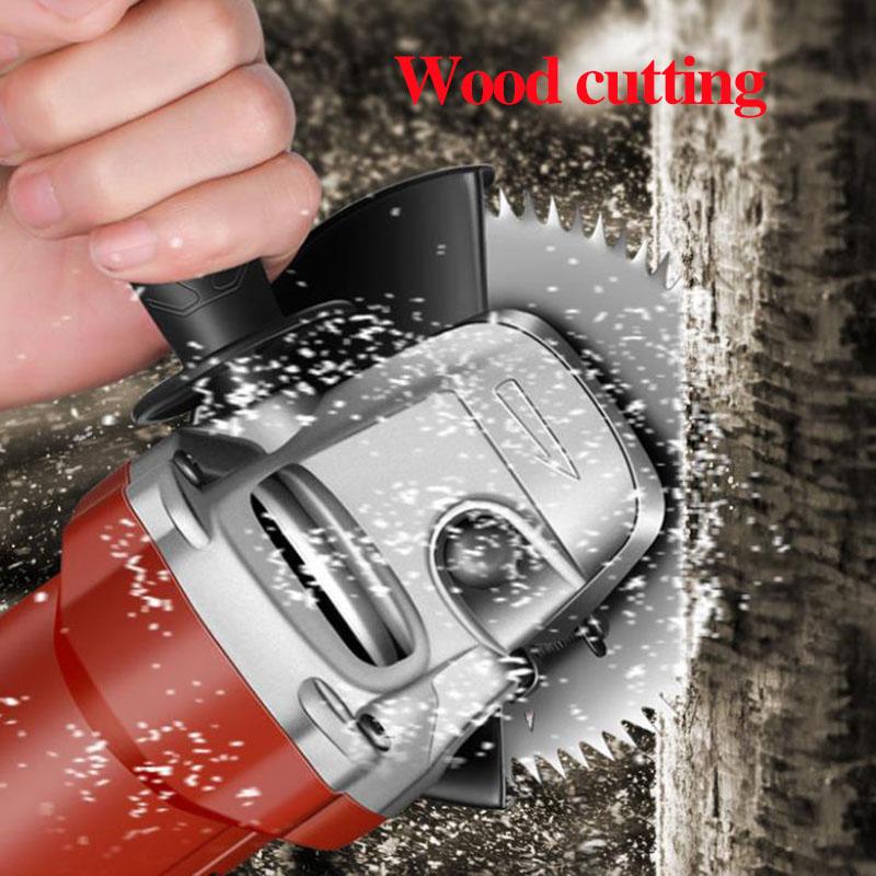 1880W Luxury Multi-function Angle Grinder Set Wired Electric Grinder Handheld Polisher Power Tool