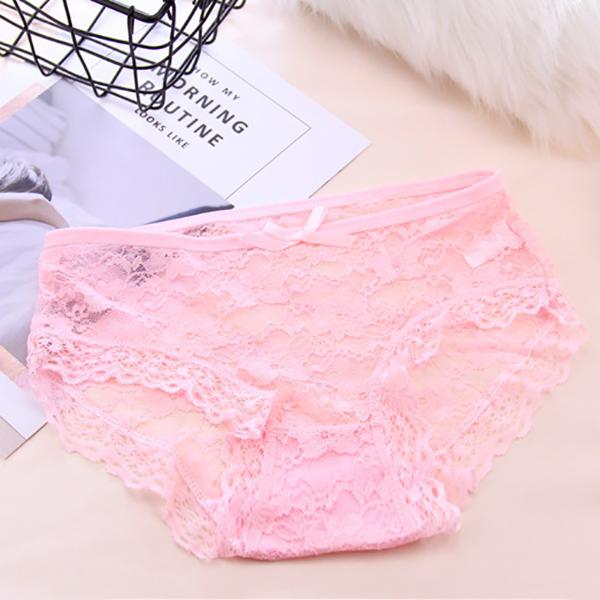 Cutout Lace  Panties for Woman Underwear Sexy Women'sThongs Soft Lingerie Female Briefs Panty Sexy Cutout Plus Size Breathable