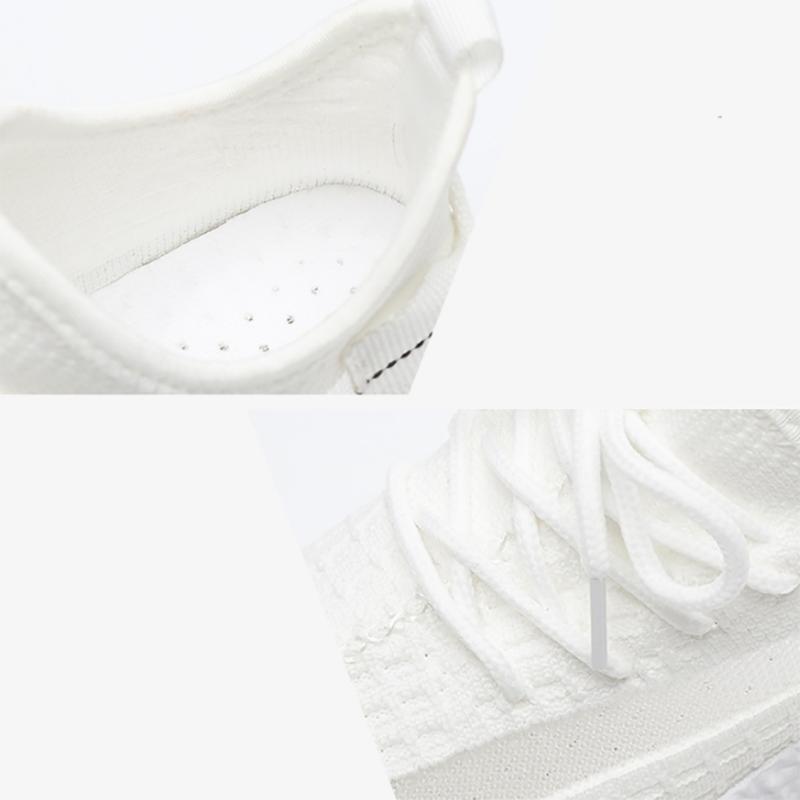 Summer Casual Women's Shoes Breathable Running Sports Shoes Student Flying Woven Coconut Shoes