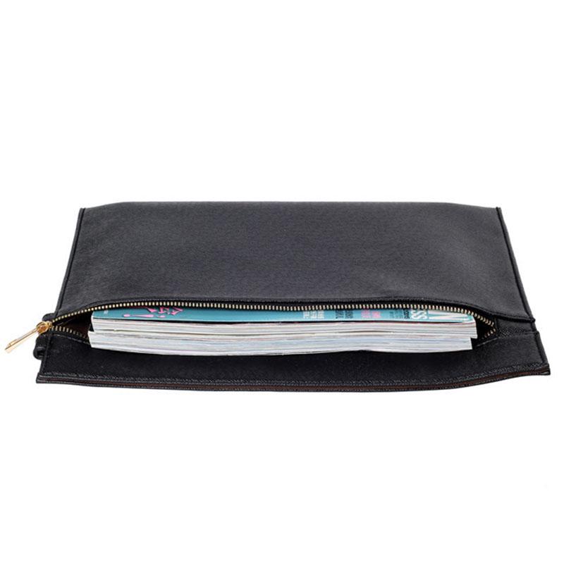 Laptop Briefcase Business Bags Casual Thin Ipad Bag Genuine Leather Document Office Bags for Men