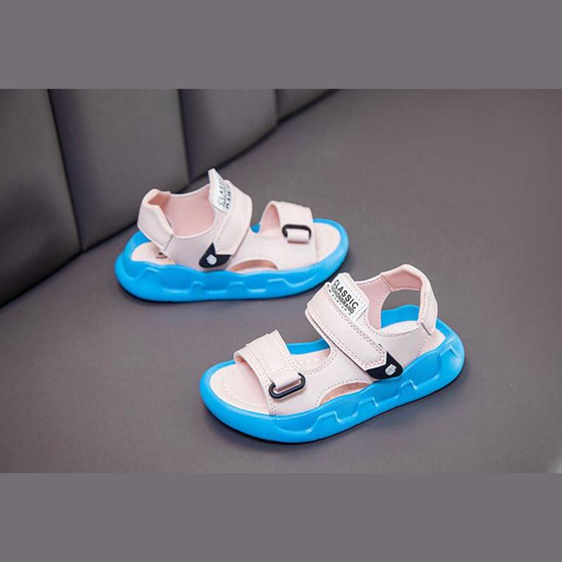 Boys and Girls Sandals Summer Children’s Beach Sandals Big Children’s Soft-soled Baby Shoes  Sports Sandals  Lightweight  Breathable