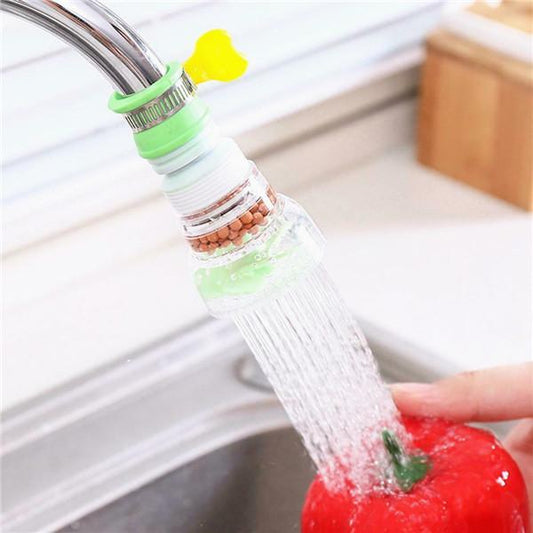 2Pcs Extensible Effective Ceramic Faucet Filter Tap Water Purifier Medical Stone Filtration Filter Impurities Germs