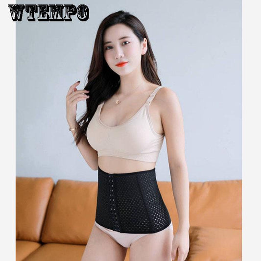 Female body slimming corset corset bandage corset belt abdomen with plastic waist