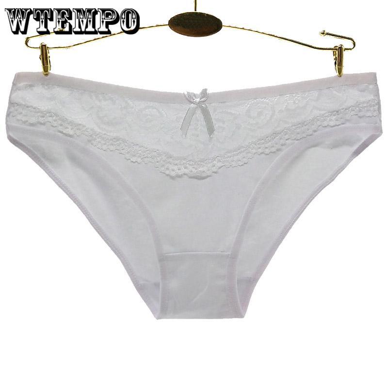 WTEMPO 6 Pcs/Lot  Women Intimate Underwear Panties Cotton Summer Panties Knickers