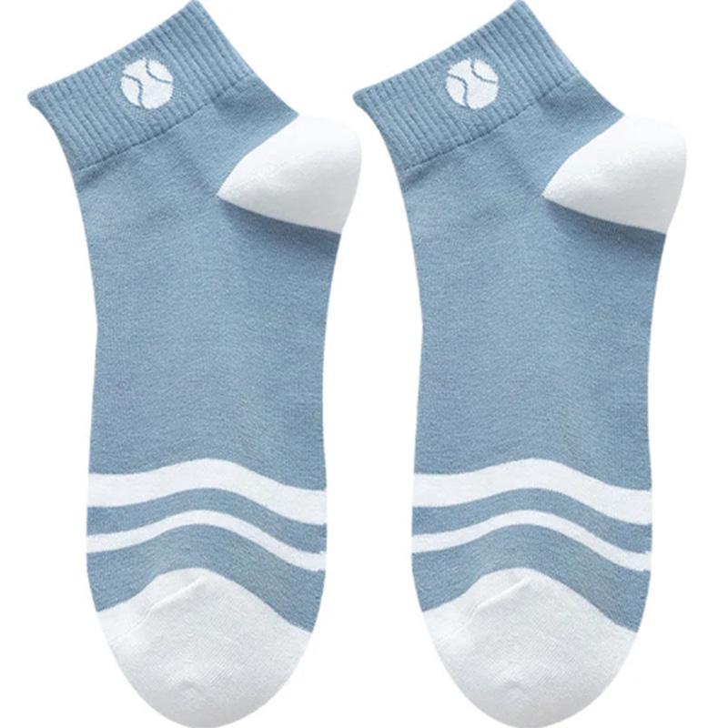 Socks Men's Socks Cotton Pure Summer Thin Breathable Deodorant Sports Mid-tube Socks Ins Tide Short Summer