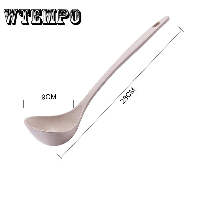 Long Handle Spoon Hanging Dining Drink Soup Kitchen Utensils Thicken Porridge