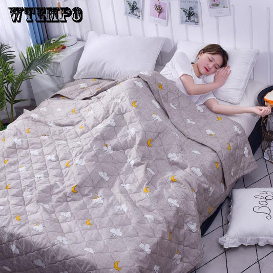 Quilted Dormitory Home Bedding Fashion Summer Air Conditioning Was Comfortably Thin In Summer