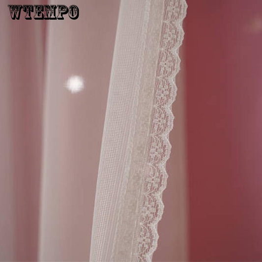 WTEMPO Star Velcro Short Curtain Free Punch Balcony Bedroom Curtain Blackout Short Curtain