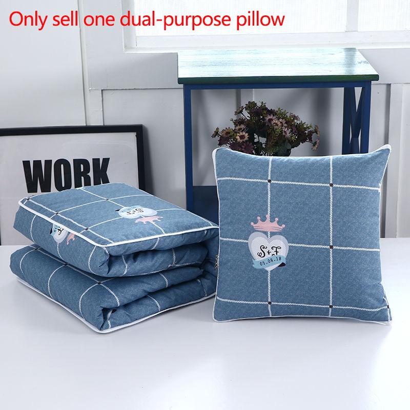 Dual-purpose Pillow Variable Quilt Car Lumbar Pillow Home Sofa Pillow Soft Relaxing Artifact