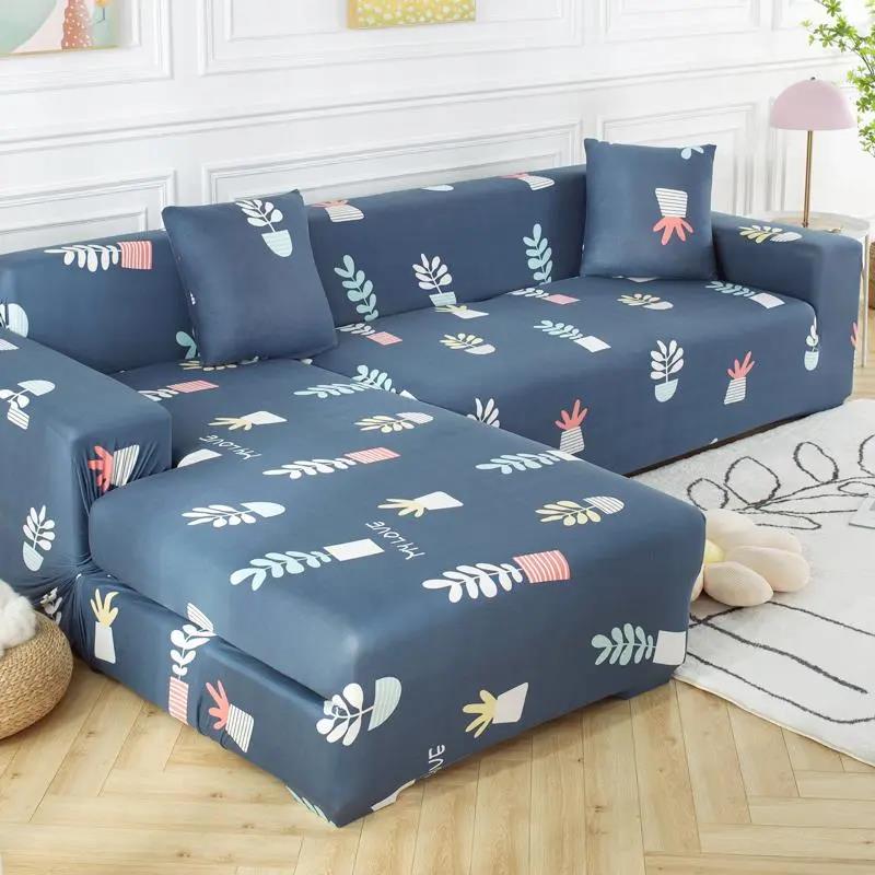 Retro Floral Stretch Sofa Cover All-inclusive Elastic Slipcove Couch Case Chair Sofa Case