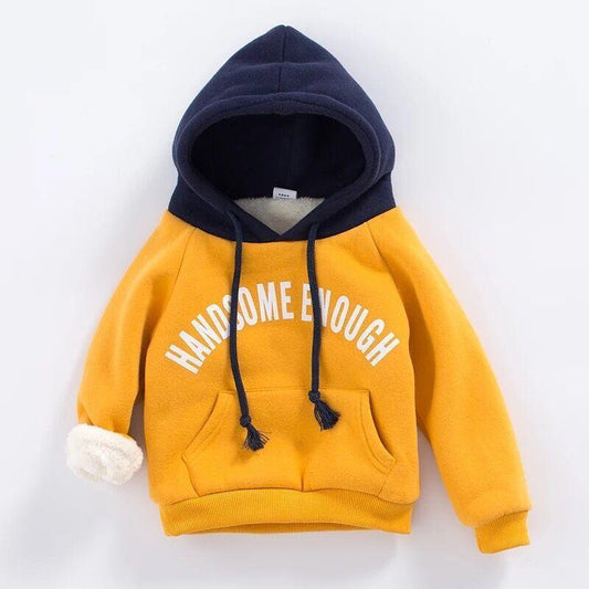 Children's Clothing Boys Girls Fall Winter Clothing Sweater Jacket Baby Plus Velvet Thick Winter Casual Jacket Girls' Sweaters Children's Outer Wear