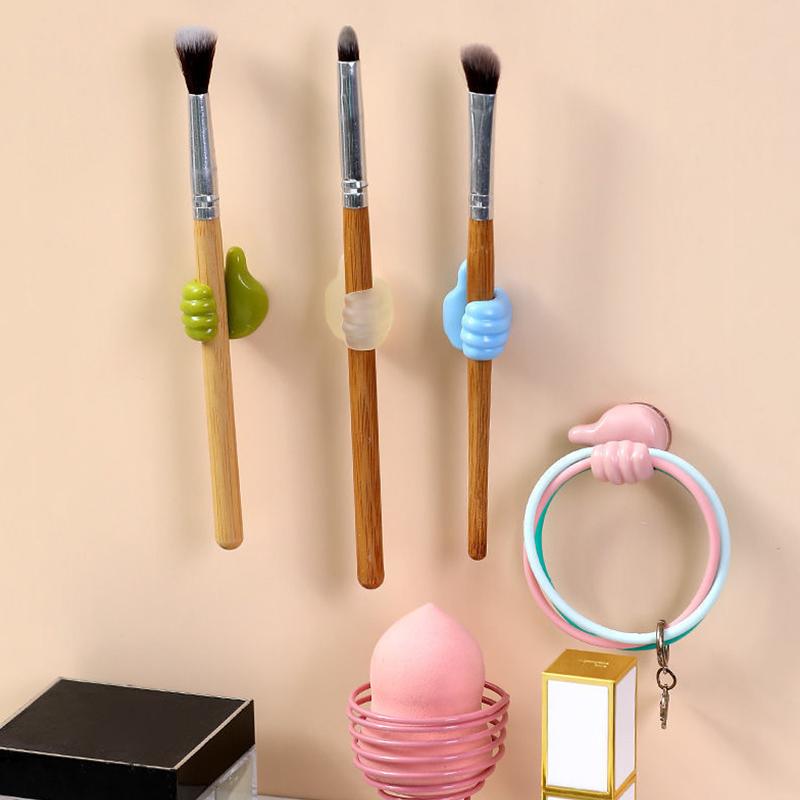 8PCS Creative Wire Holder Cable Organizer Wall Hook Strong and Seamless Non-punching Hub Storage Clip Multi-functional Paste Hook Towel Rack