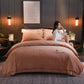 Thick Crystal Velvet Emperor Bedding Winter Plus Velvet Warmth Double-sided Flannel Bed Sheet Four-piece Set