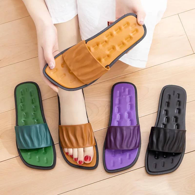 Slippers Women's Summer Fashion Outer Wear Soft and Comfortable All-match Go Out Sandals and Slippers Women