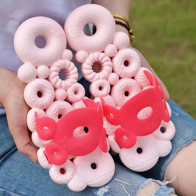 Bathroom Non-slip Sandals and Slippers for Men and Women Summer Home Indoor Bath Soft Bottom Donut Hollow Cute Personality