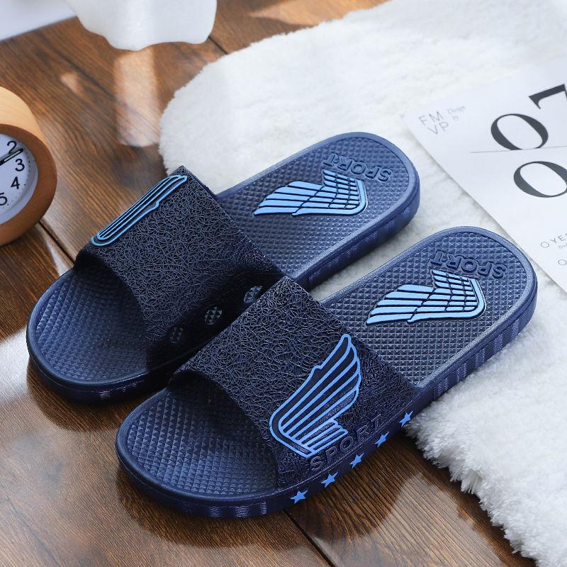 Slippers Men's Summer Indoor Home Sandals and Slippers Men's Outdoor Slippers Men's and Women's Home Bathroom Bath Slippers