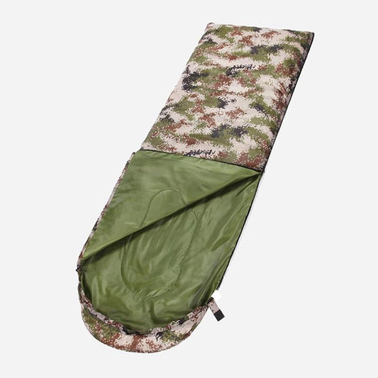 -20 Degrees Camping Sleeping Bag Winter Cotton-padded Warm Sleeping Bag Portable Envelope Sleeping Bag