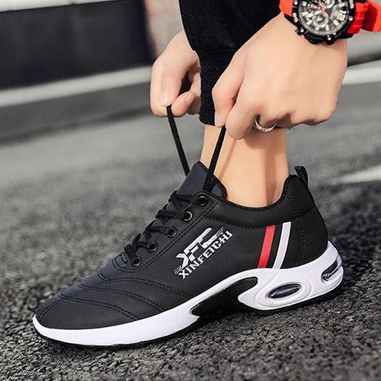 Men's Spring and Autumn Shoes Contrast Color Versatile Sports Shoes Non Slip Lightweight Flat Casual Shoes