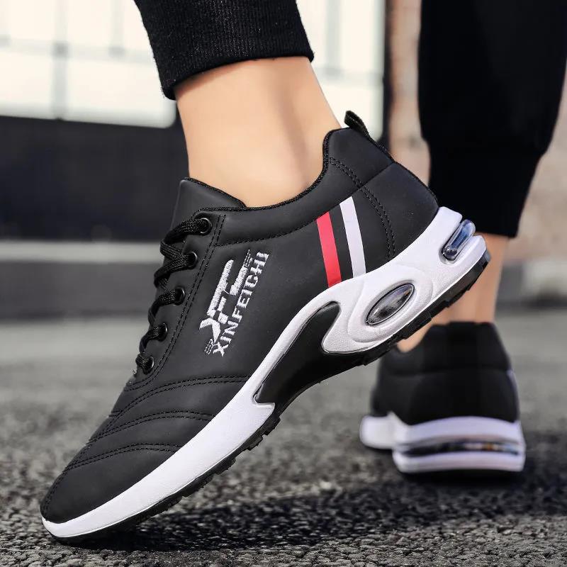 Men's Spring and Autumn Shoes Contrast Color Versatile Sports Shoes Non Slip Lightweight Flat Casual Shoes