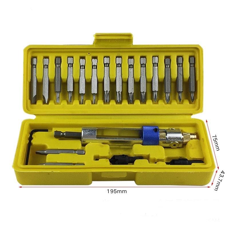 20pcs Kit of Half Time Drill High Speed 20bits Drill Driver Screwdriver Head To