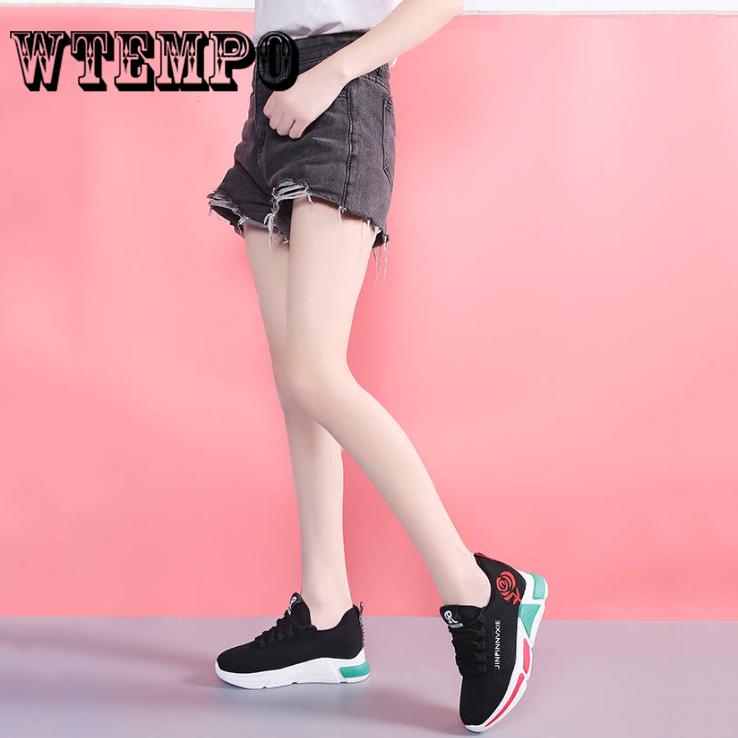 Shoes Women Fashion Women Lady Sport Running Shoes Mesh Cloth Sneakers