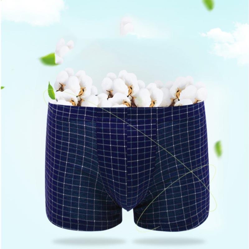 4-pack Men's Underwear Boxer Shorts Youth Trend Breathable Sexy Boxer Shorts