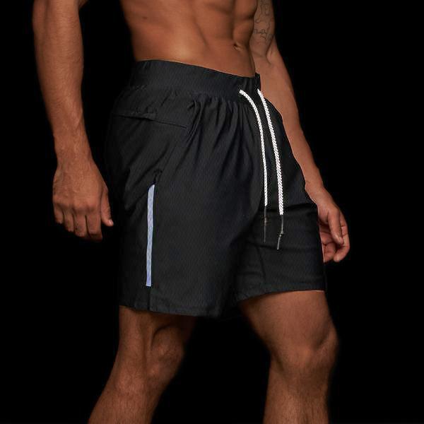 Sports Pants Men's Five-point Pants Shorts Muscle Fitness Running Training Breathable Casual Pants