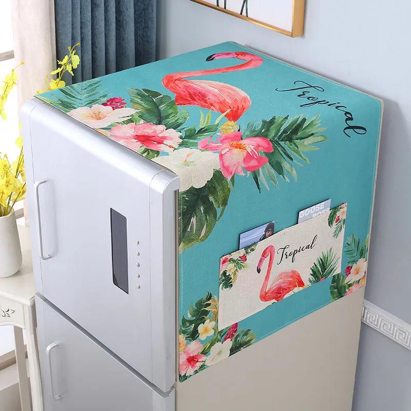 Refrigerator Dust Cover Microwave Oven Oil Cover Drum Washing Machine Dust Cover Cloth Water Cover Universal Cover Towel