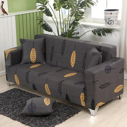 Covers for Couches Elastic Sofa Cover for Living Room Simple Casual Sofa Sets Anti Slip Flower Print 1/2/3/4 Seaters