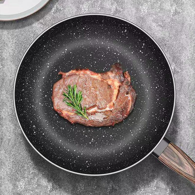 Maifan Stone Pan Non-stick Pancake Steak Pan Wok Household Multi-function Pancake Frying Pan Non-stick Pan