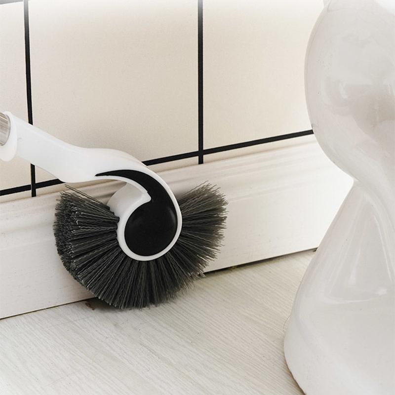 Toilet Brush Set Toilet Toilet Brush Multi-function Cleaning Brush To Remove Dead Spots To Wash Toilet Brush with Long Handle and Base