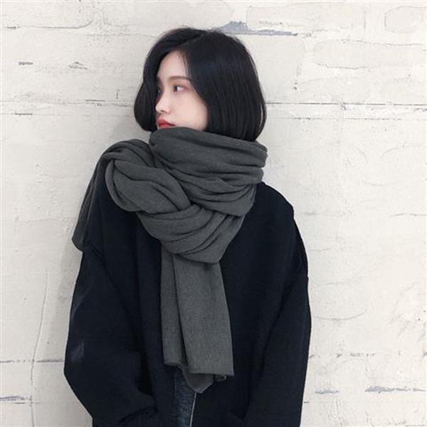 Christmas gift Woman Trend Wild Shawl scarf Long section scarf Birthday present Winter warm scarf