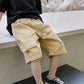 Boys' Summer Shorts Children's Shorts Outer Overalls Big Children's Five-point Pants Thin Pants