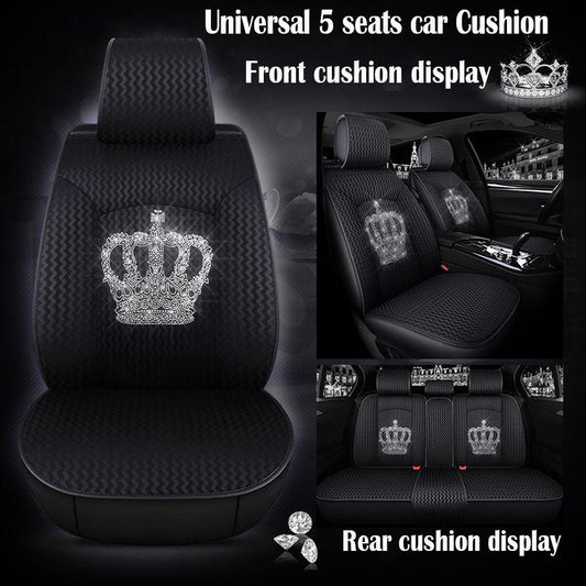 5 set Auto Seat Cushion 5 seats Universal car seat cover Waterproof Car Seat Cover Universal Leather