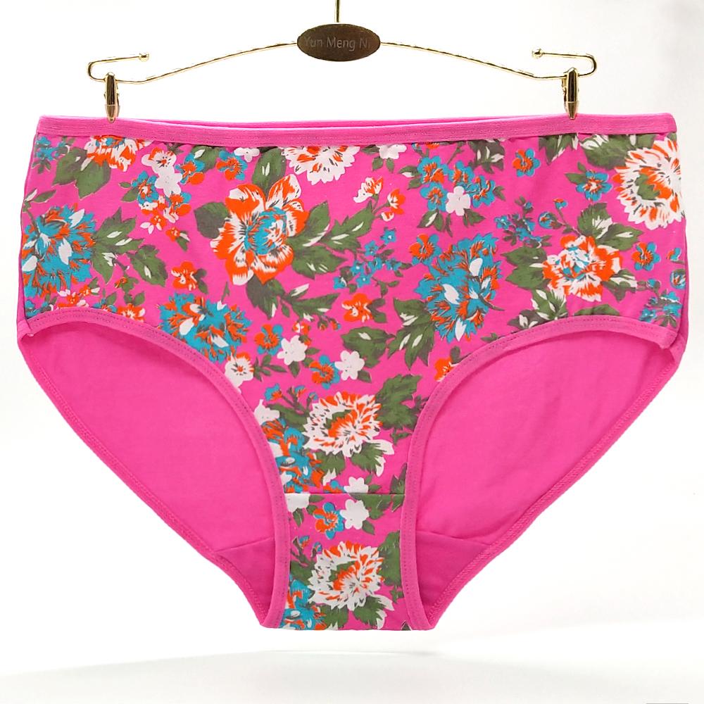 6 pcs/lot Woman Underwear Cotton Floret Printed Female Sexy Panties Briefs Knickers Intimates