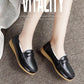 Warm Moccasin Shoes Plus Velvet Flat Leather Shoes Plus Velvet Peas Shoes Female Nurse Shoes Driving Shoes Plus Velvet Warm Cotton Shoes