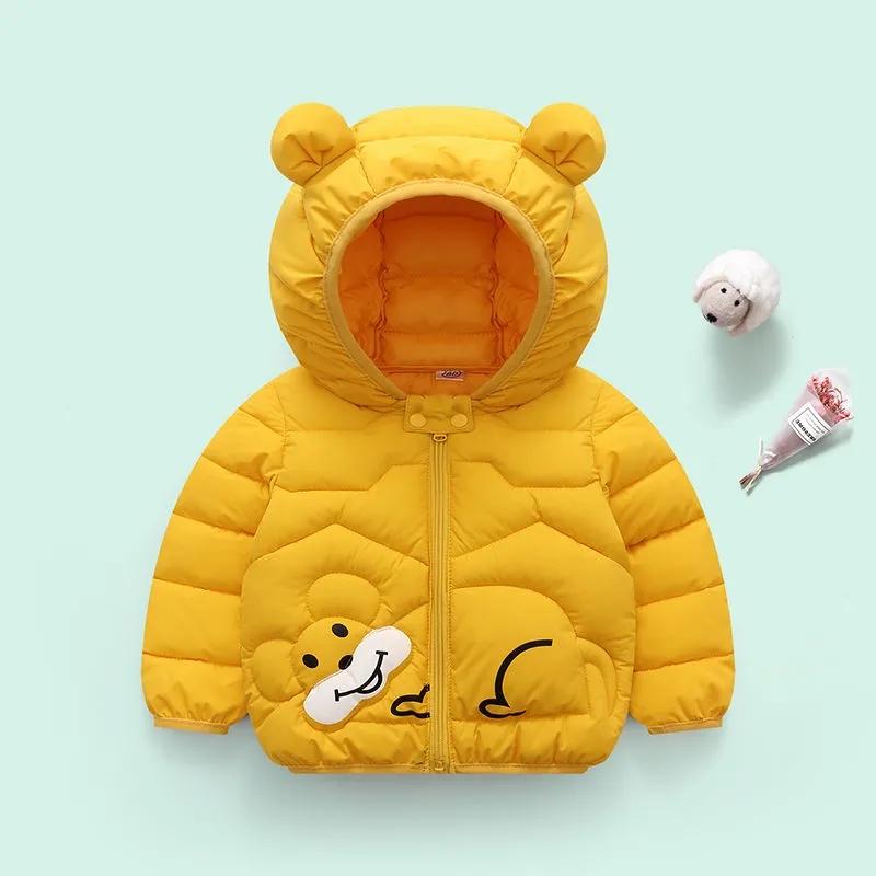 Children's Lightweight Down Padded Jacket Autumn and Winter Boys and Girls Padded Jacket Children's Padded Jacket Hooded Down Jacket