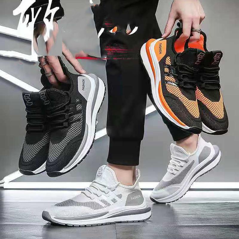 Breathable Sports Casual Men's Shoes Trendy Korean All-match Shoes Running Student Non-slip Sneakers