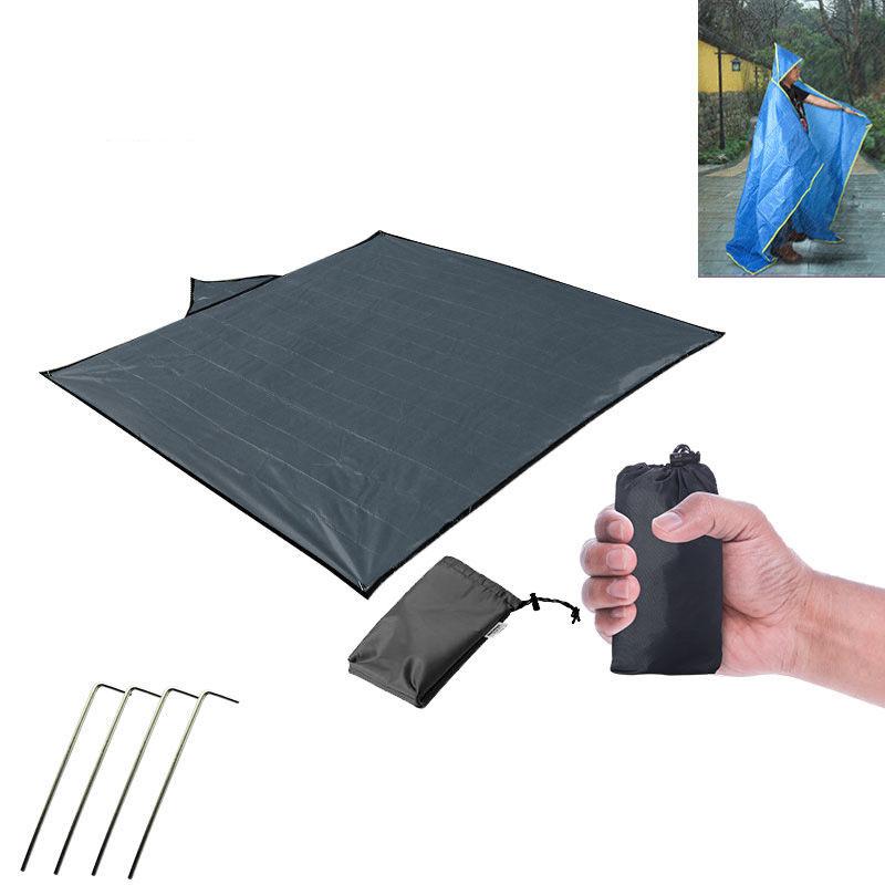 Outdoor Travel Camping Moisture-proof Mat Lawn Mat Mini Folding Waterproof Ground Cloth Portable Pocket Beach Picnic Mat